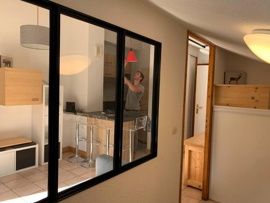 Appartement Vue Piste De Ski Praz-sur-Arly Bagian luar foto